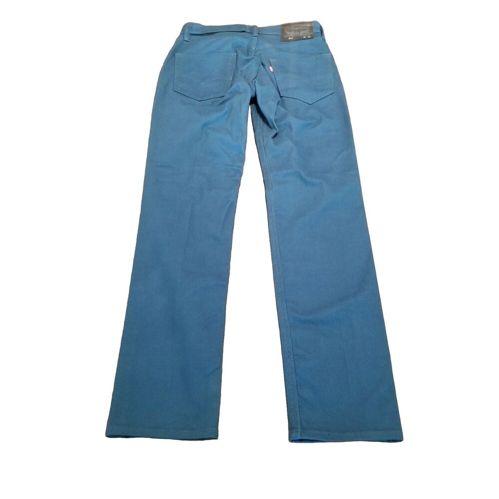 Levi's 511 Jeans Men's Size 30x32 Royal Blue Reflective Selvedge Denim (28x31.5) - Picture 3 of 8